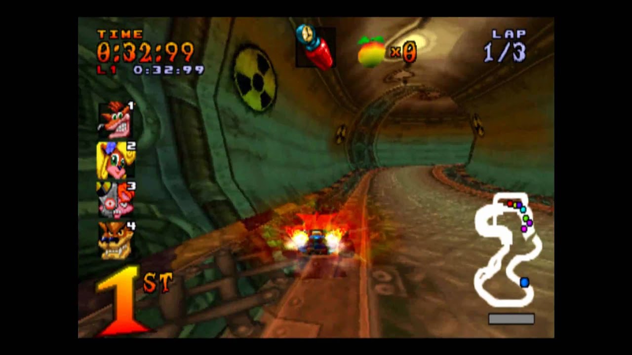 Sewer Speedway - Trophy Race - Crash Team Racing - 101% Playthrough (Part #4)