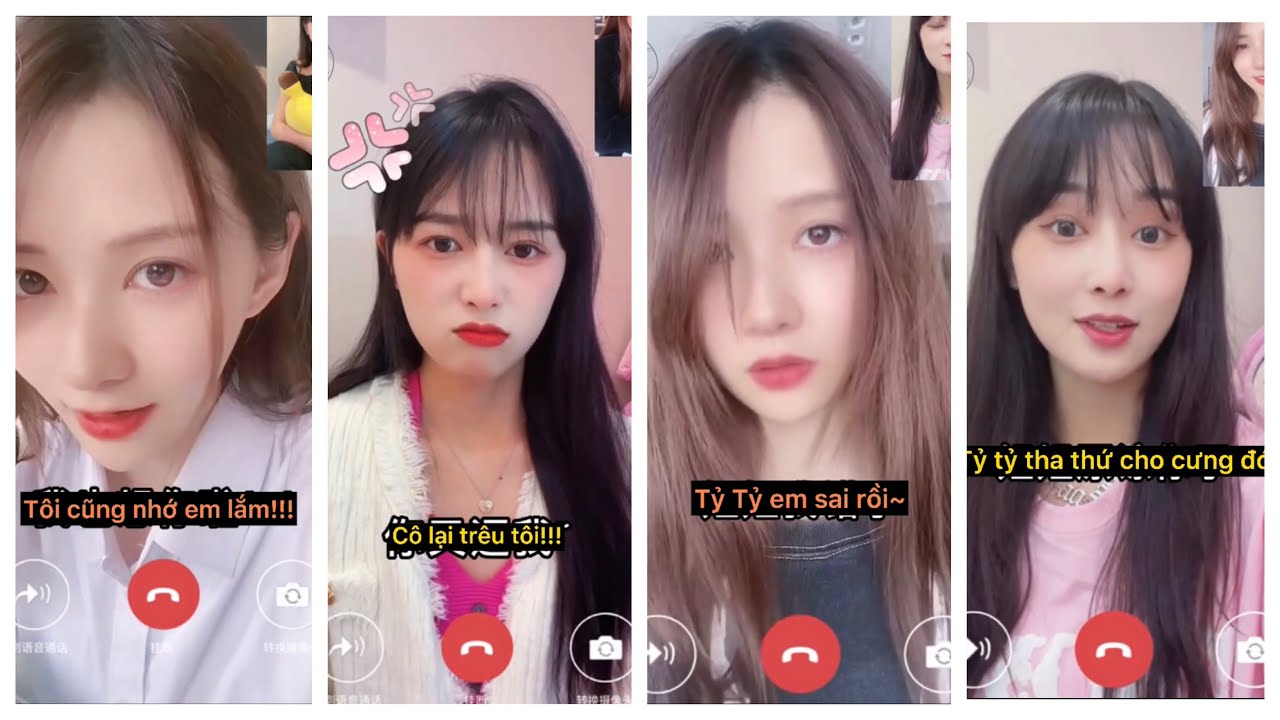 [Bách Hợp/Girls Love] Chuyên Mục Call Video Với Sếp Tổng 😉 Nicole x Tư Tư P.7 || Tiktok China (抖音）