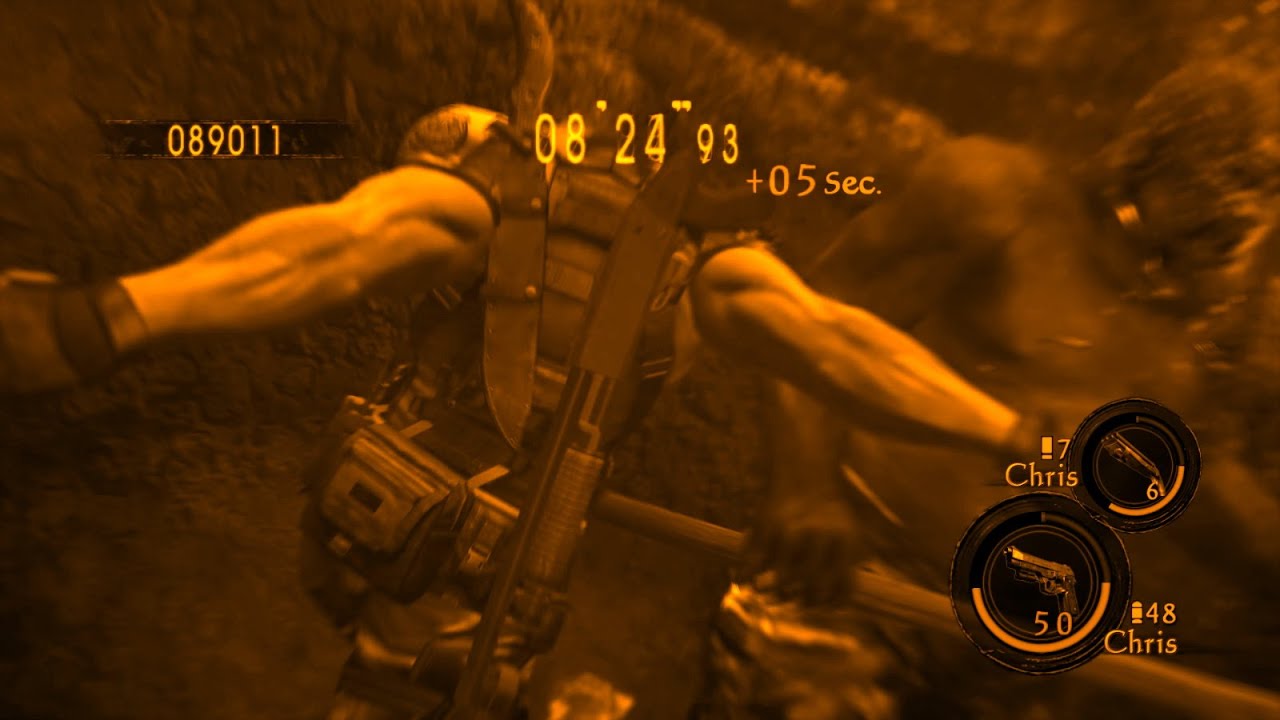 Resident Evil 5 Mercs United - Prison DUO - (BSAA Chris/Warrior Chris) - 898K