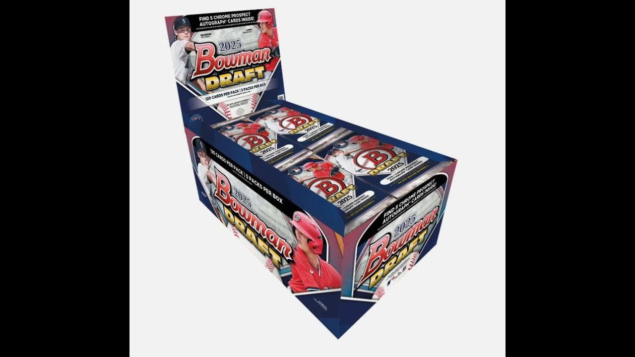 Group Breaks: 2025 Bowman Draft Jumbo Case!