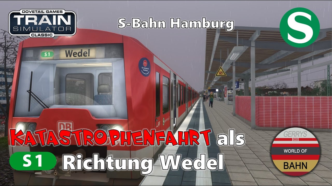 Katastrophenfahrt als S1 Richtung Wedel | TS Classic | S-Bahn Hamburg | BR 474.3