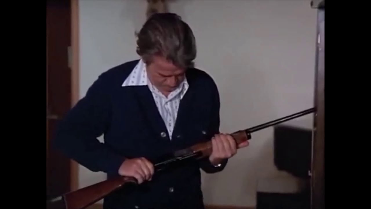 Murray Hamilton Chases Rock Hudson with a Shotgun