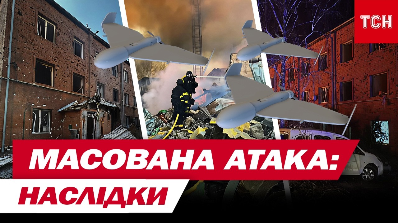 Майже 500 дронів і ракет! Наслідки масованої атаки! Шалені вибухи в Броварах!