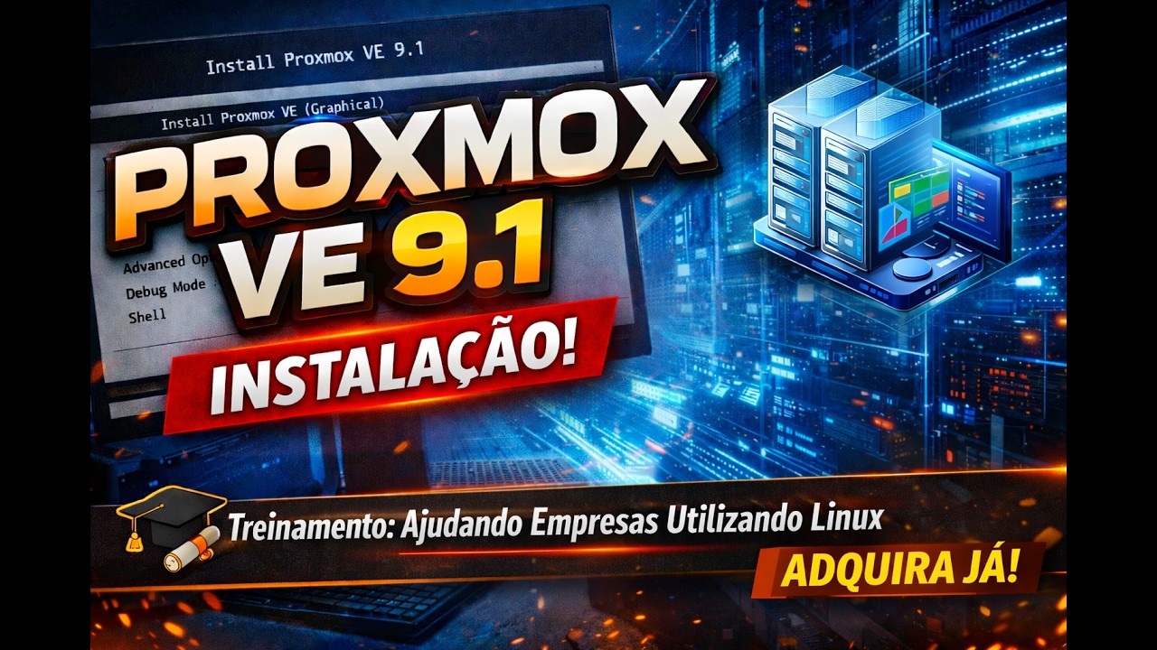 Instalação do Proxmox 9.1
