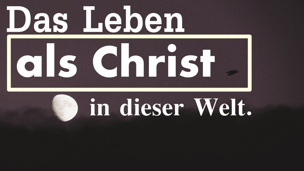 Das Leben als Christ in dieser Welt - Walter Quiring