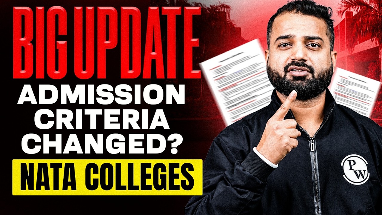 New Admission Criteria for all NATA Colleges | Detailed Admission Process Explained
