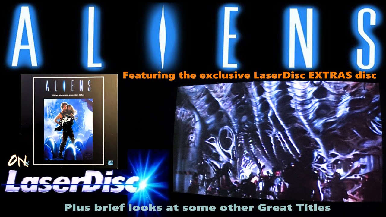 ALIENS on LaserDisc Incl. Best Ever Extras Disc Plus More Great Titles