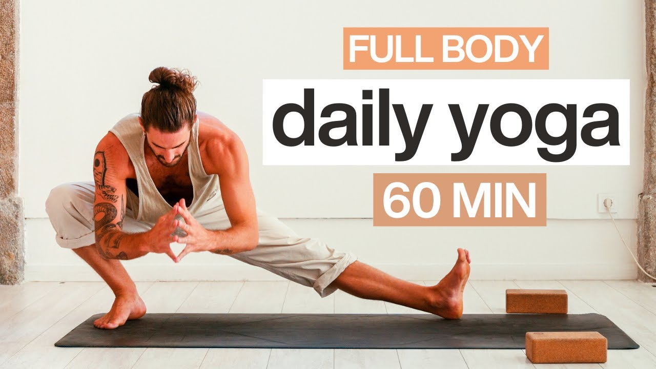 60 Min Daily Yoga Flow | Grounding Full-Body Practice for All-Levels