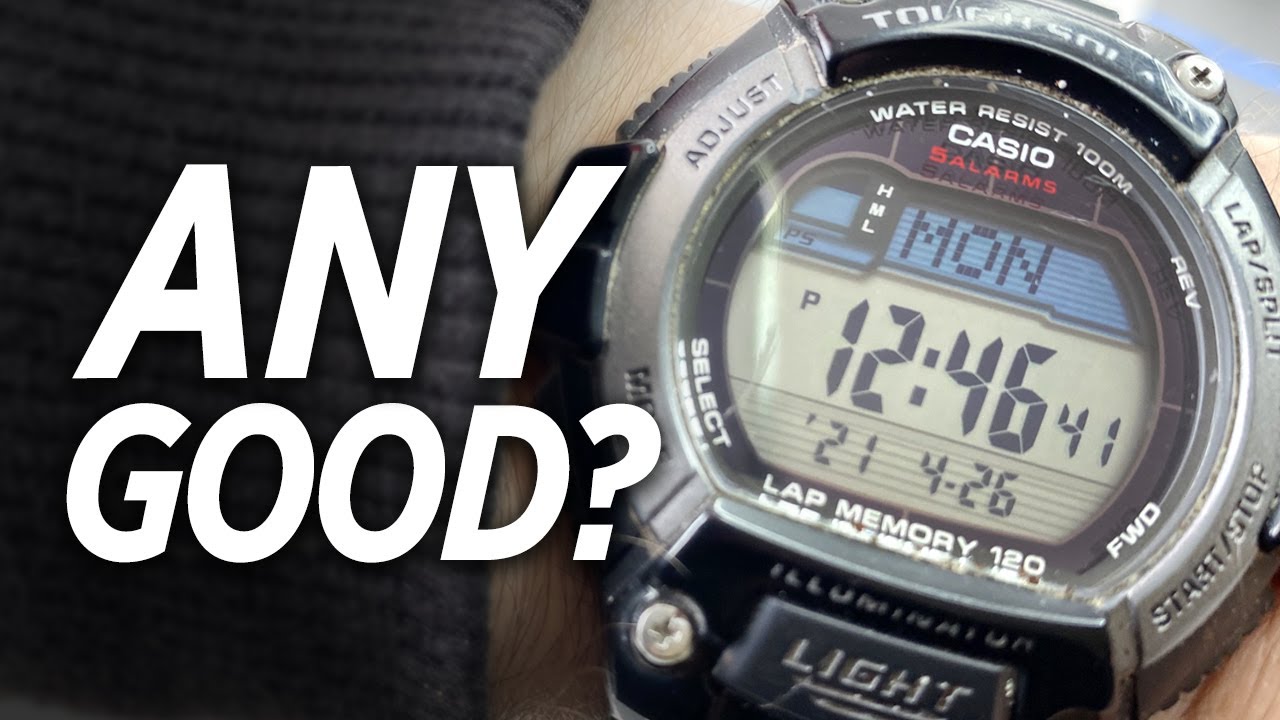 #CASIO WS220 TOUGH SOLAR DIGITAL WATCH (EAW-W-S220-1AV) Hands on Review