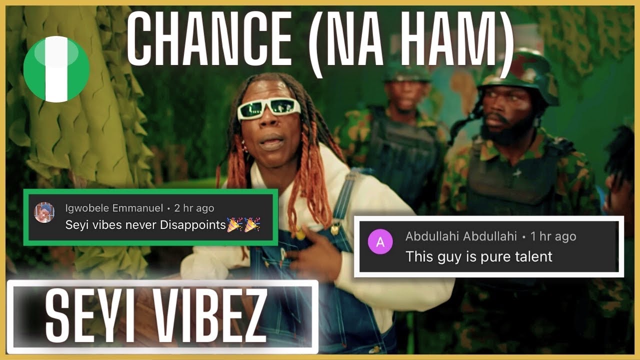 Seyi Vibez - Chance (Na Ham) (Official Video) | Reaction