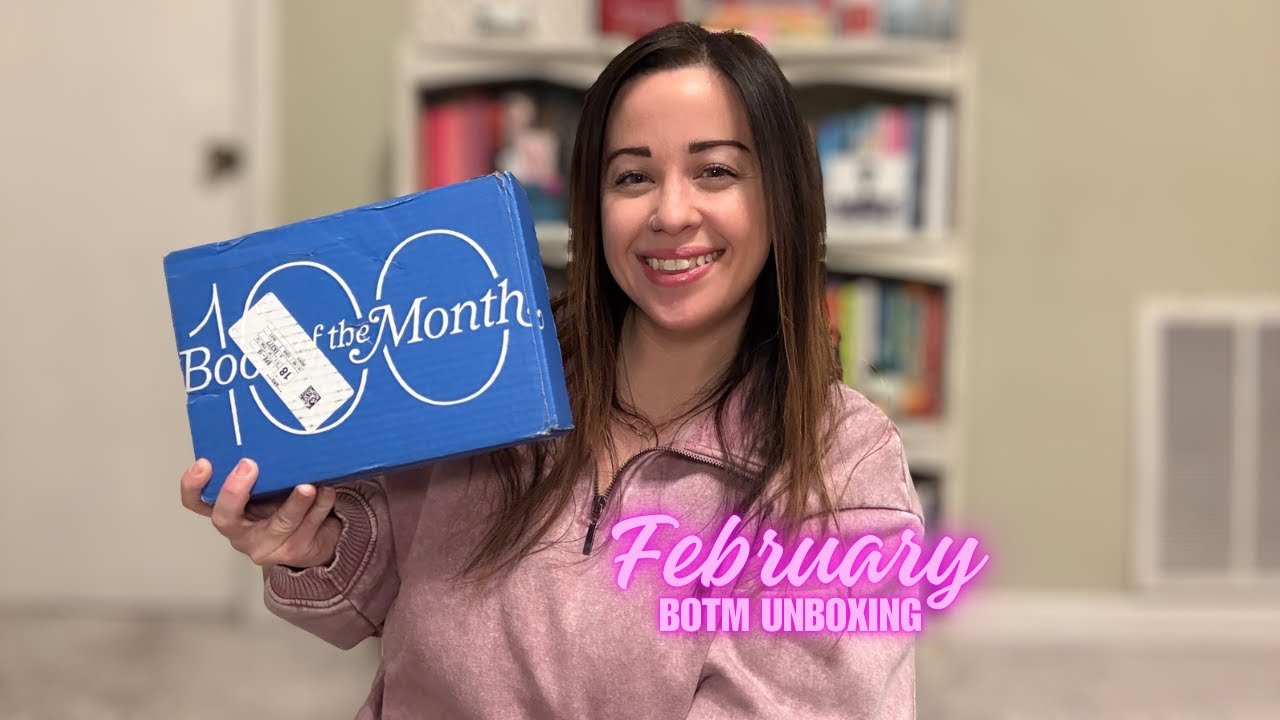february book of the month unboxing