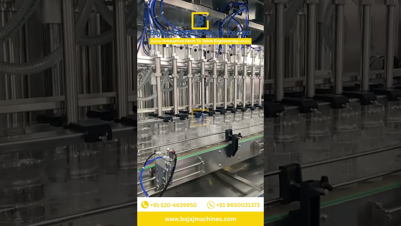 10 Head Servo Liquid Filling Machine | Automatic Liquid  filling machine | #piston #fillingmachine