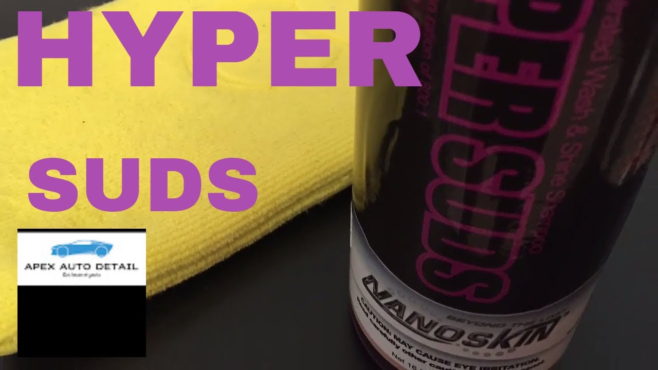 NANO SKIN Hyper Suds Super Concentrated Car Shampoo and Nano Scrub WASHMIT!!!