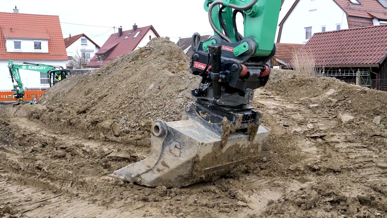 Tiltrotator mit OQ SH einkuppeln sämtliche Variationen
