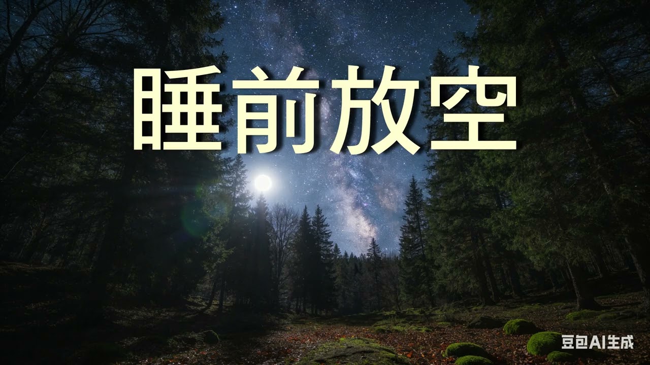 睡前放空時間｜無聲療癒陪你慢慢放鬆（60分鐘）