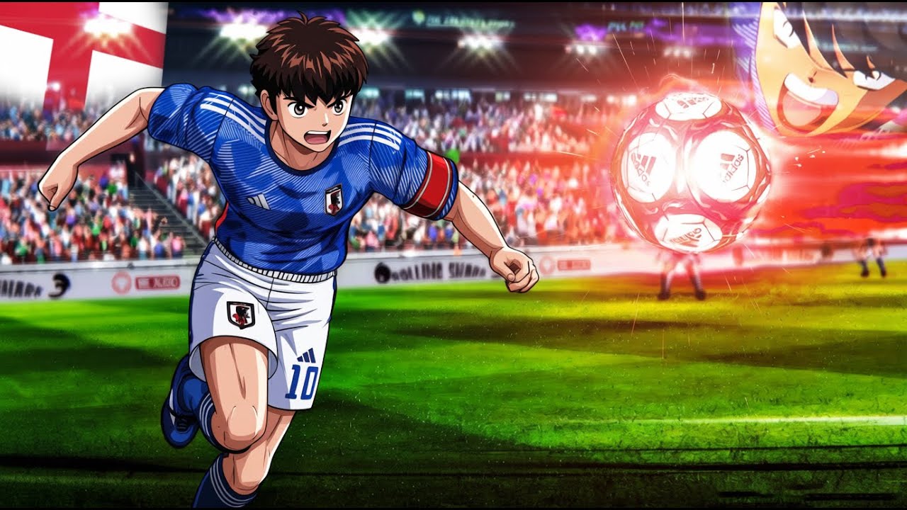 Japan vs England – Captain Tsubasa World Cup Thriller (4K Mod Gameplay)