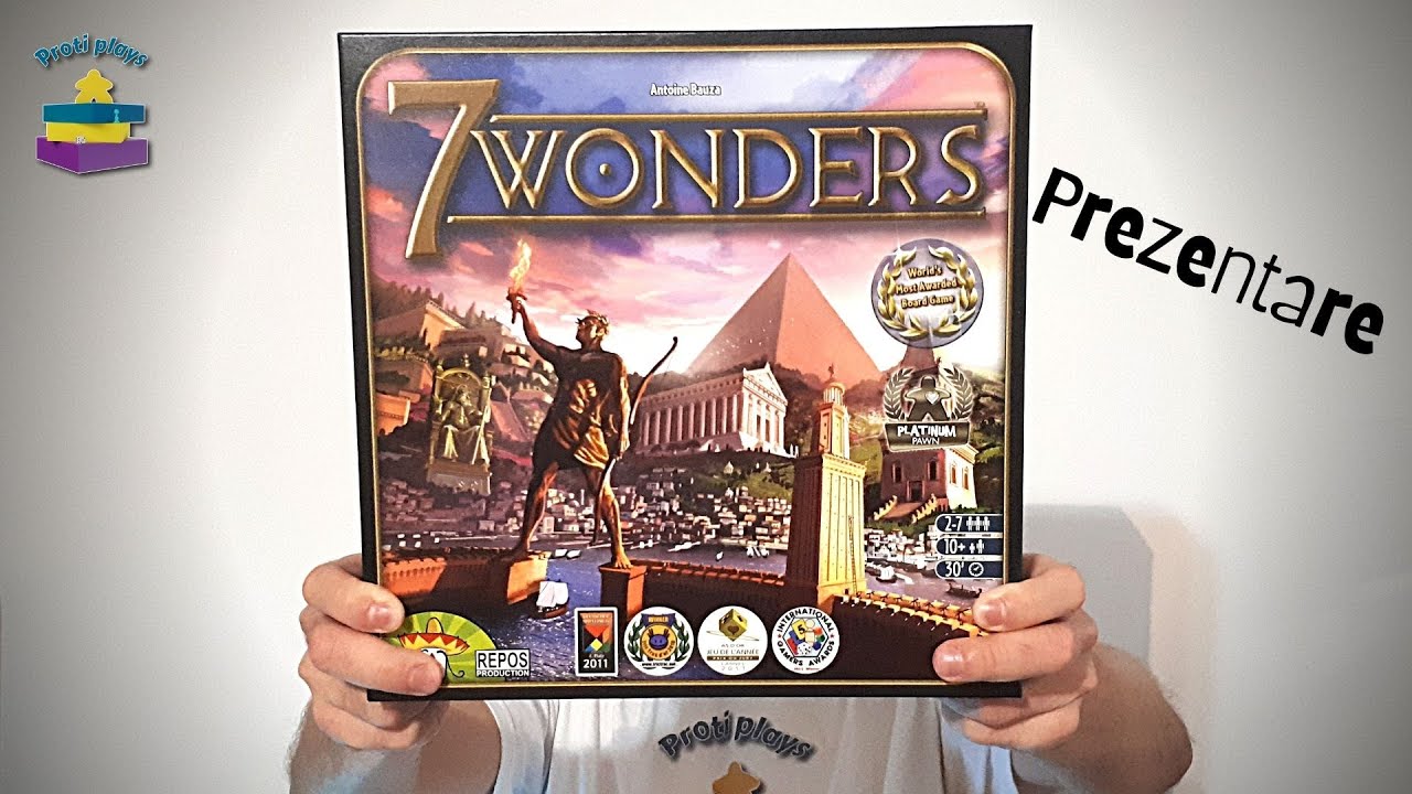 Cum se joaca 7 Wonders (RO) [Board game #124]