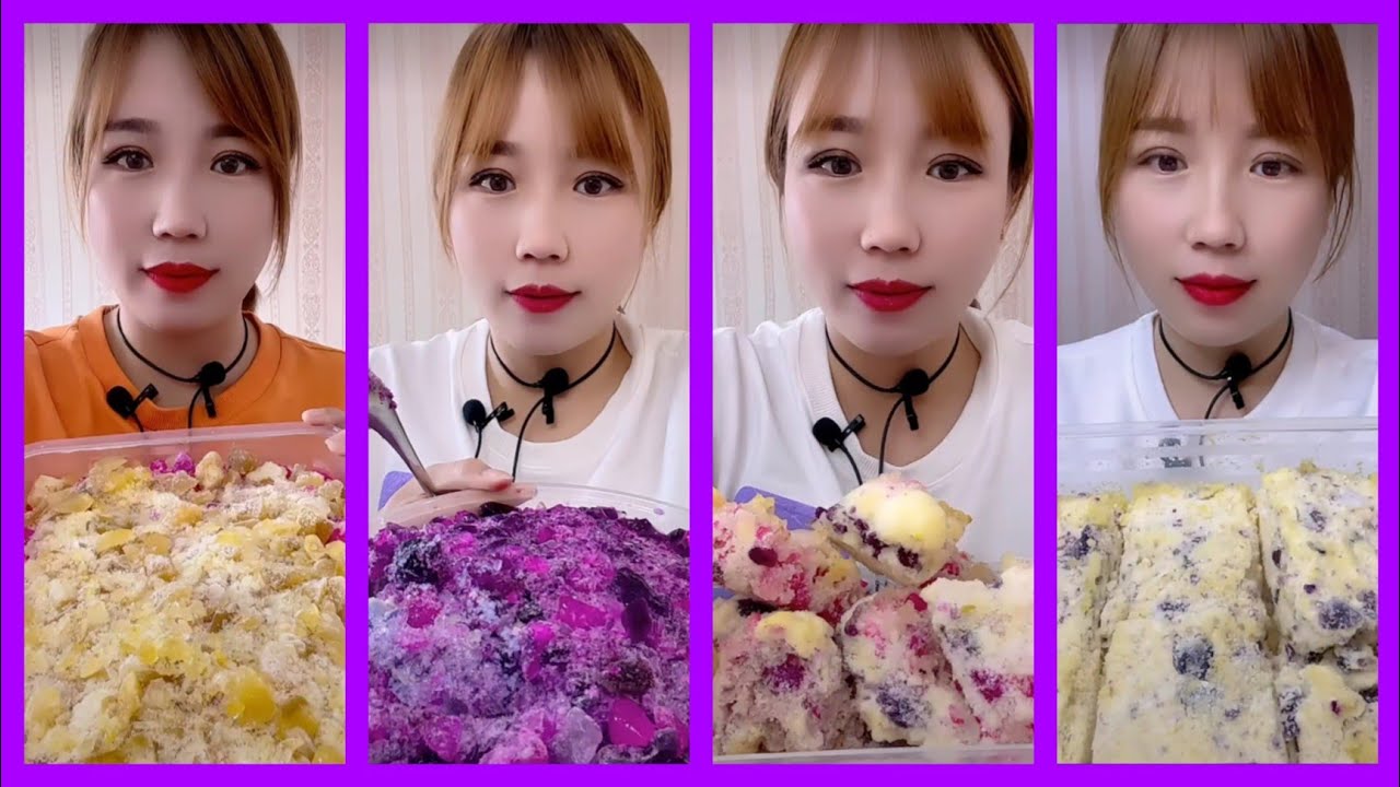 ASMR REFROZEN SHAVED ICE EATING WITH JEWELRY PIECES