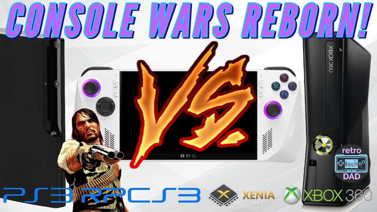 Xenia vs RPCS3 // Playstation vs Xbox – Which emulator does it better? (ASUS ROG Ally)