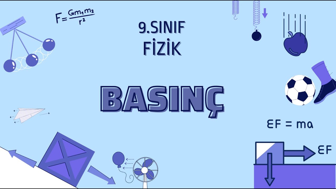 9. Sınıf Fizik – Basınç #2026
