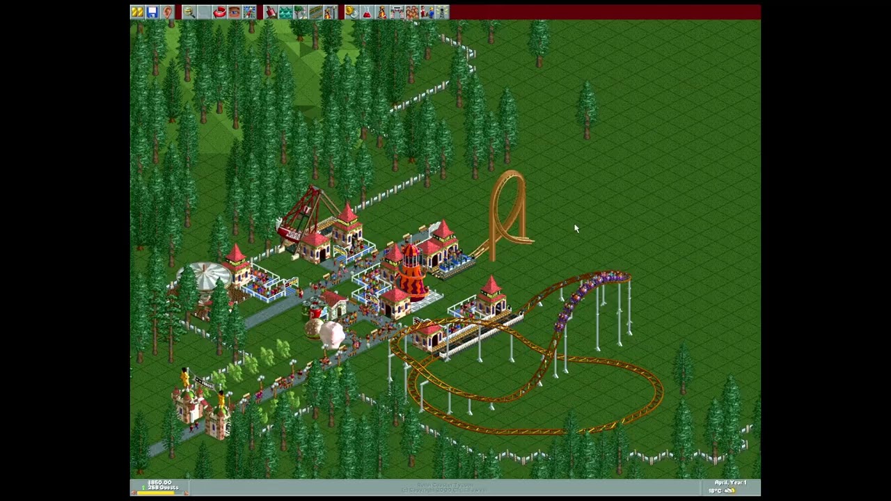 Roller Coaster Tycoon - Forest Frontiers