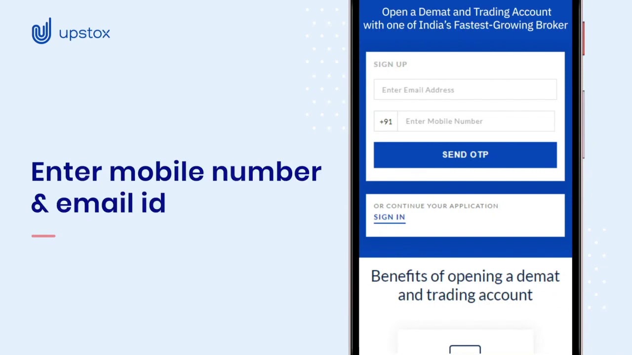 share market account opening process easy with uptox