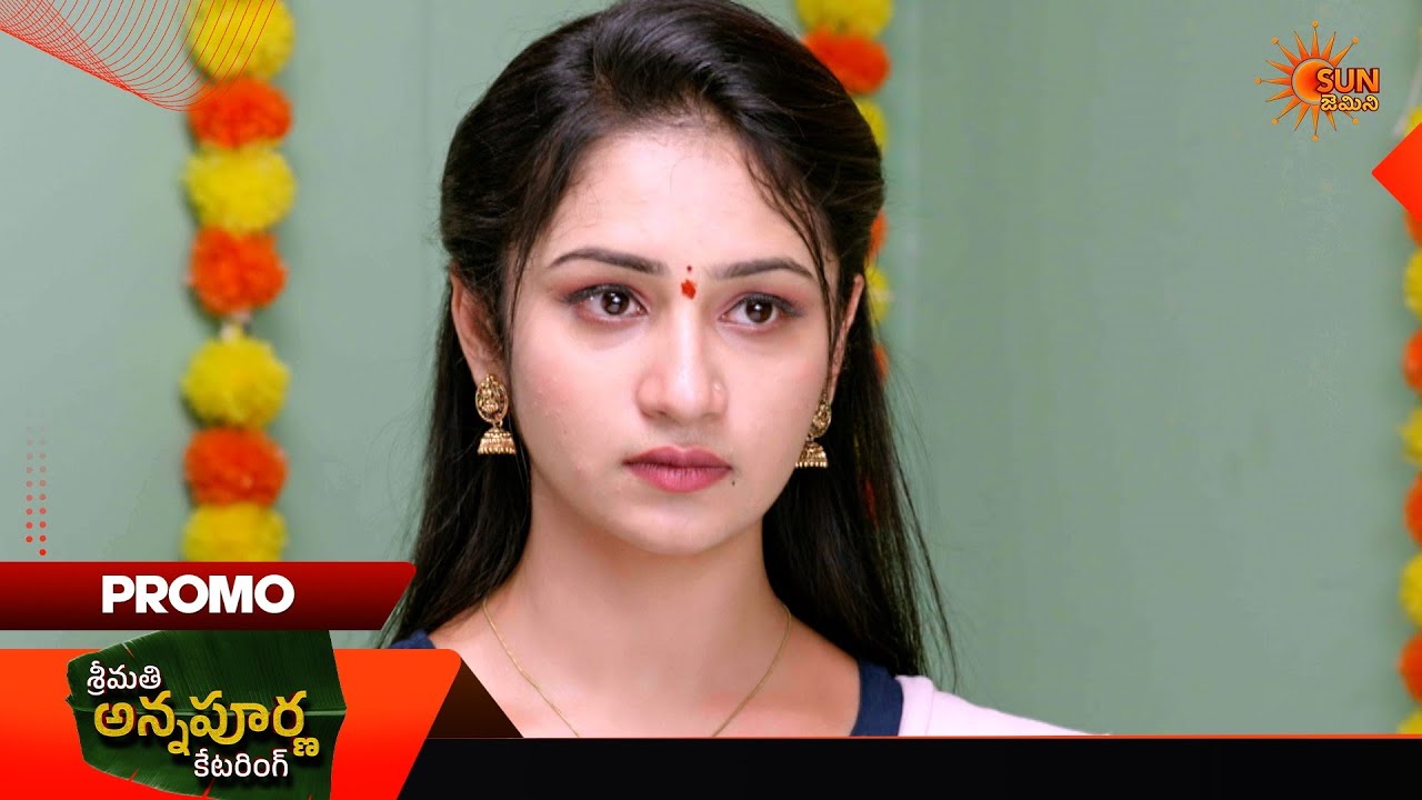 Srimati Annapurna Catering - Promo | 30 June 2026 | Telugu Serial | Sun Gemini