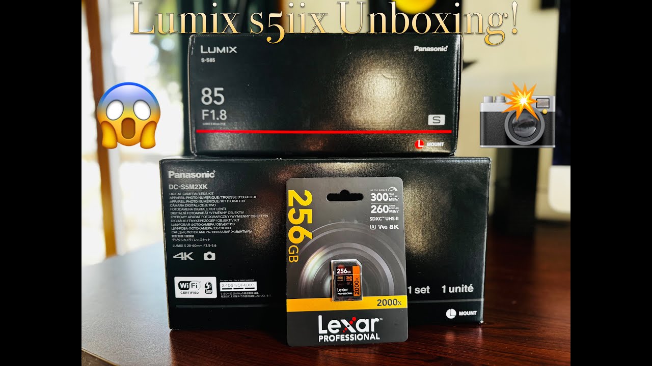Panasonic LUMIX S5IIX Unboxing! 📸