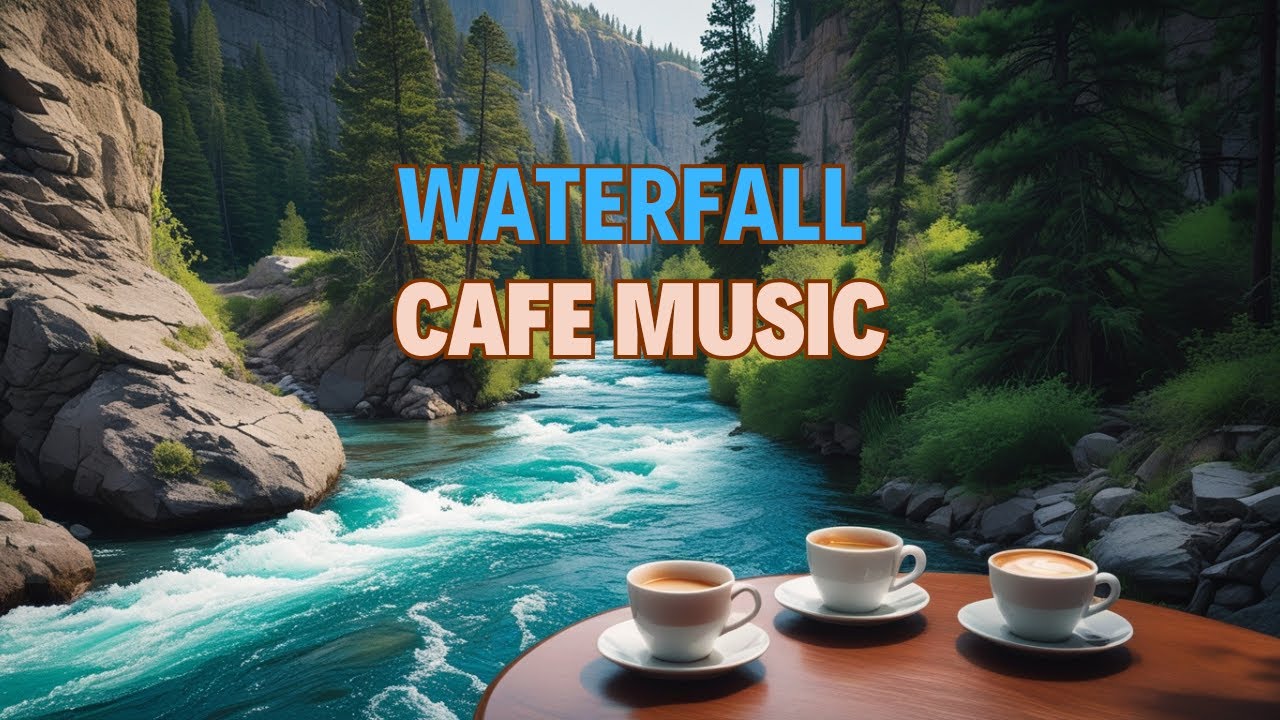 Step into a calm café atmosphere where gentle music flows like freshly brewed coffee