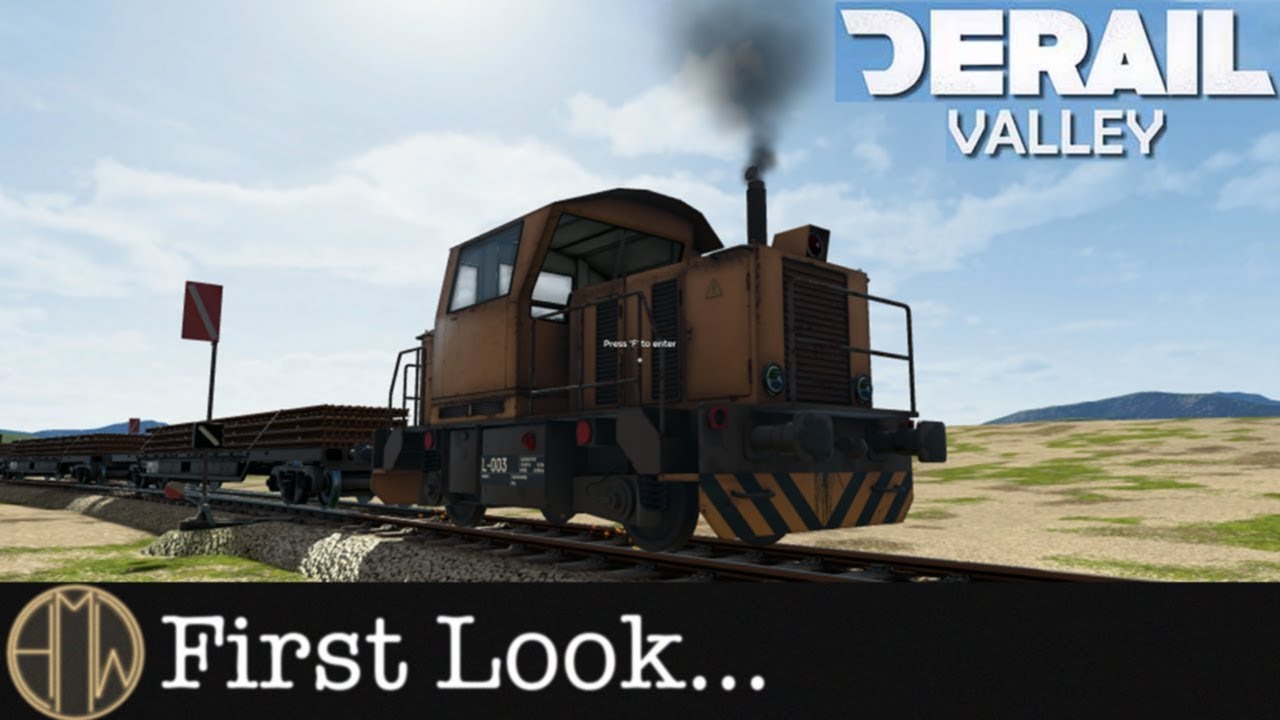 DERAIL VALLEY - FIRST LOOK! (non-VR mode)