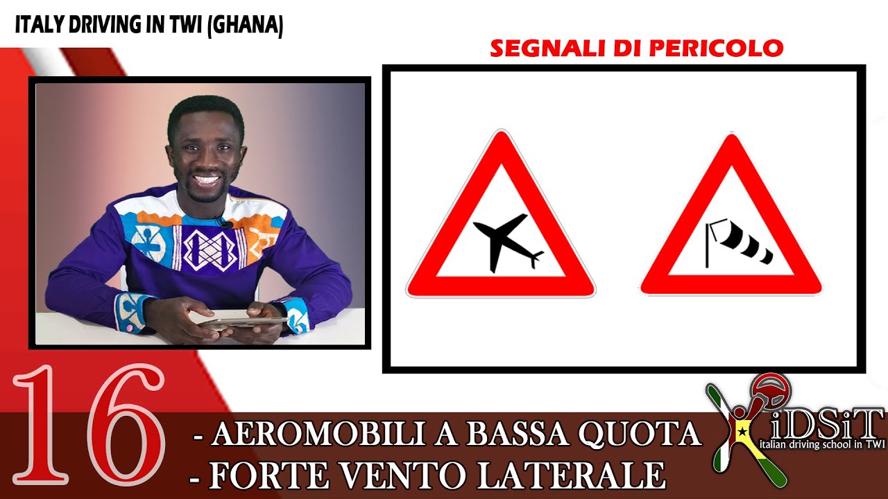 Italian Driving in Twi ¦ AEROMOBILI A BASSA QUOTA ¦ FORTE VENTO LATERALE¦ Twi GHANA