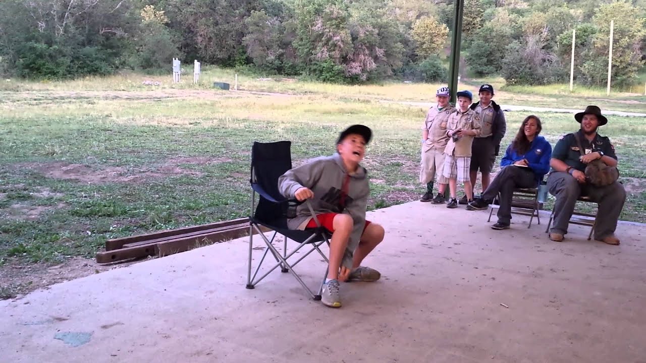 Interesting & cool scout skit!