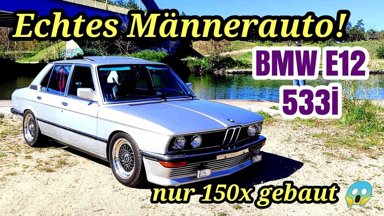 BMW E12 533i - echtes Männerauto von der Motorsport GmbH! | Probefahrt 2023