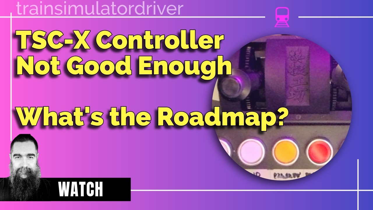 TSCX Major Update: Official Sim Workshop Software & The Future of Train Sim Controllers