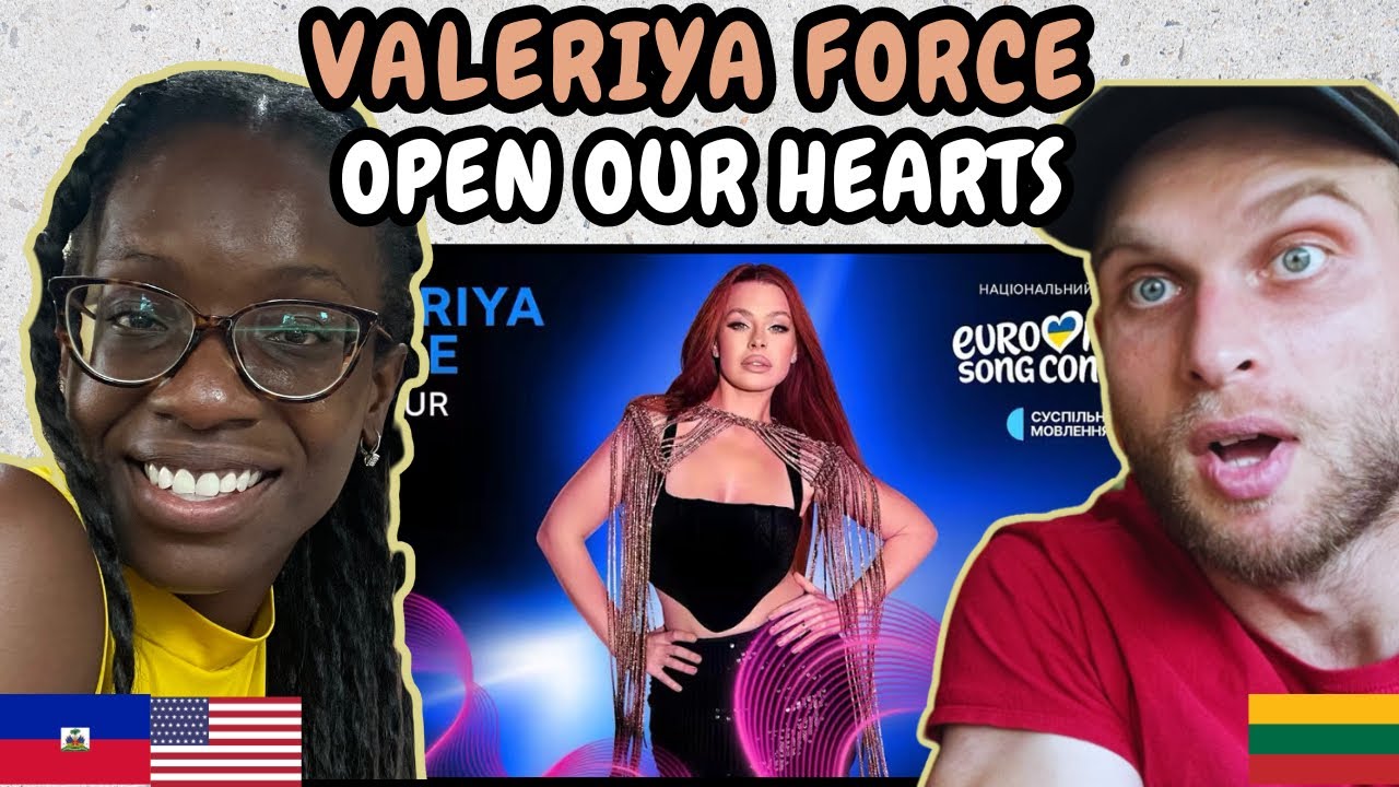 REACTION TO Valeriya Force — Open Our Hearts | Eurovision 2026 Ukraine | FIRST TIME HEARING