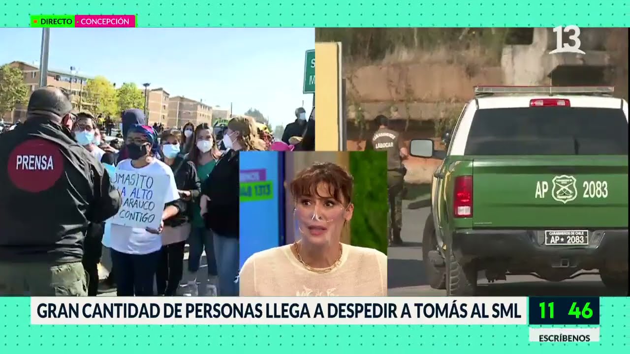 Llegó papá de Tomás al SML para recibir cuerpo de su hijo. Bienvenidos, 2021.