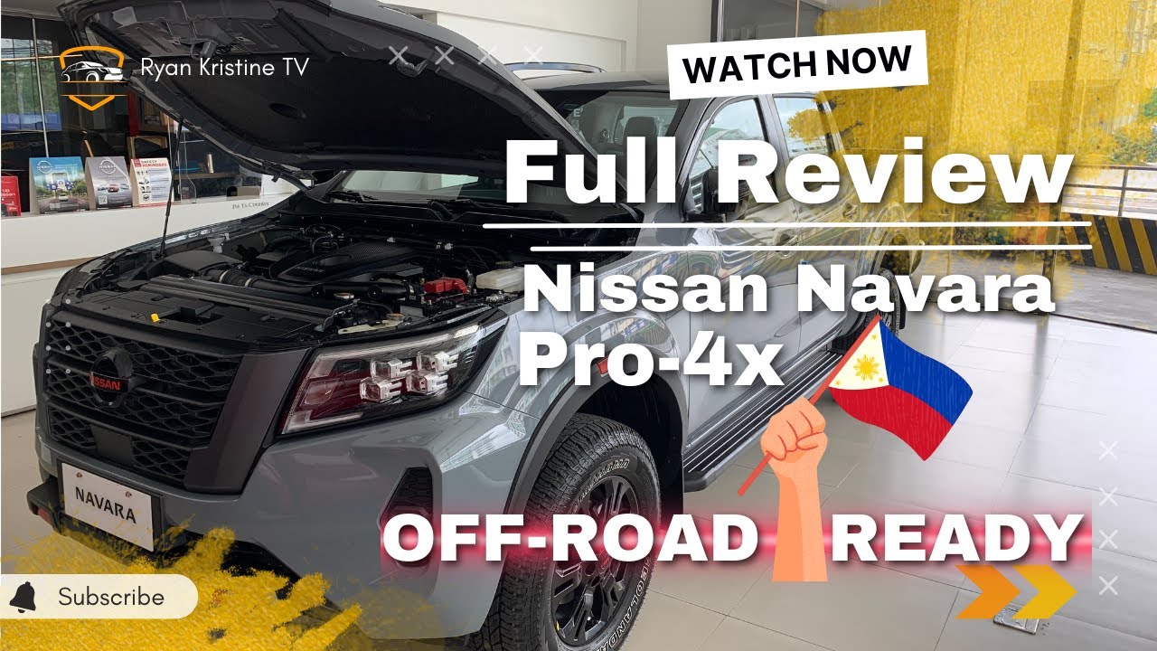 Nissan Navara Pro-4x || 4WD OFF-ROAD READY || Impressions || Full Review || @RidewithRyanChannel