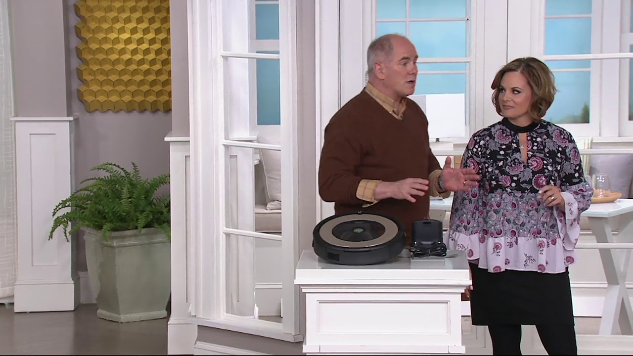 Робот-пылесос iRobot Roomba 891 с WiFi-подключением на QVC