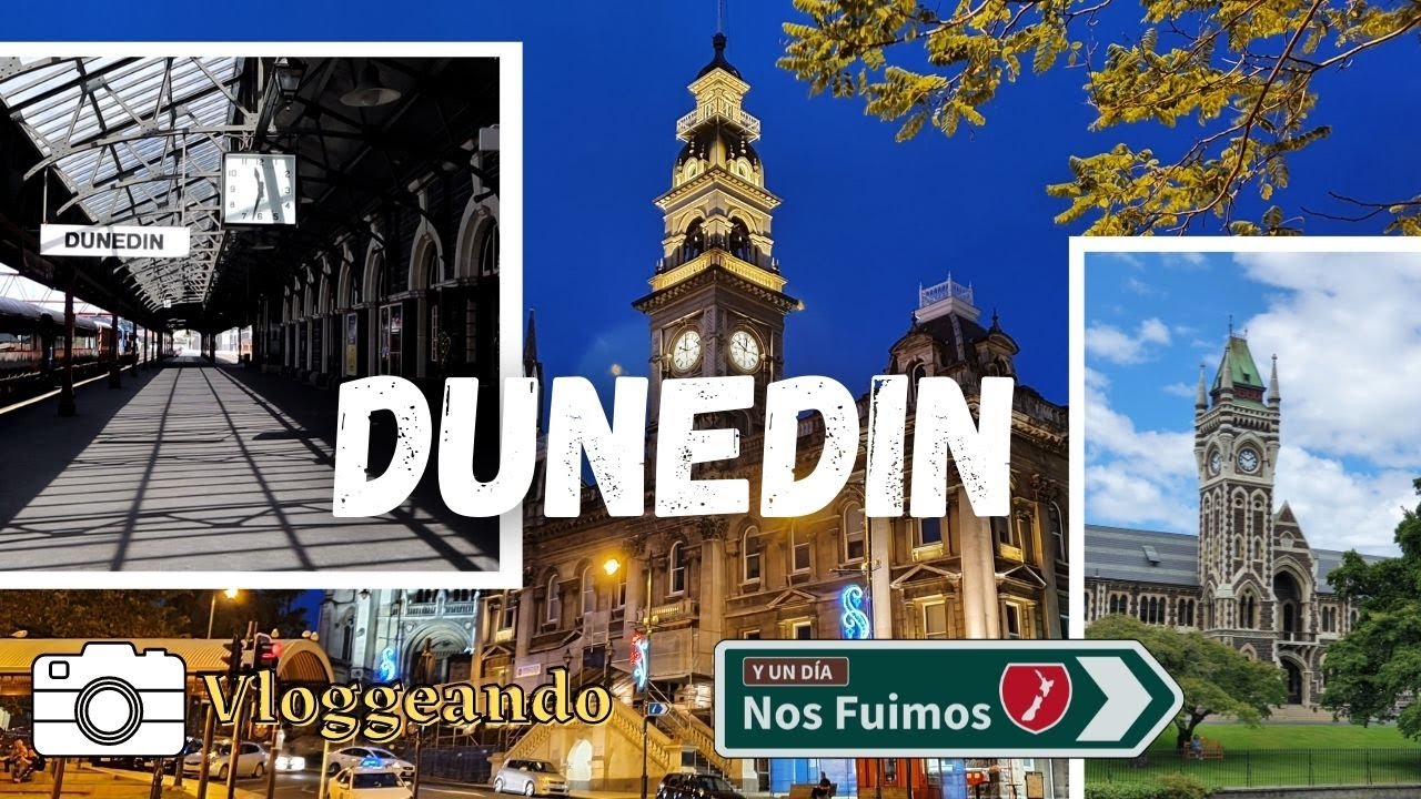 Ciudad HISTORICA en NUEVA ZELANDA: Paseando por el centro de DUNEDIN [VLOG 6]  - Parte 1