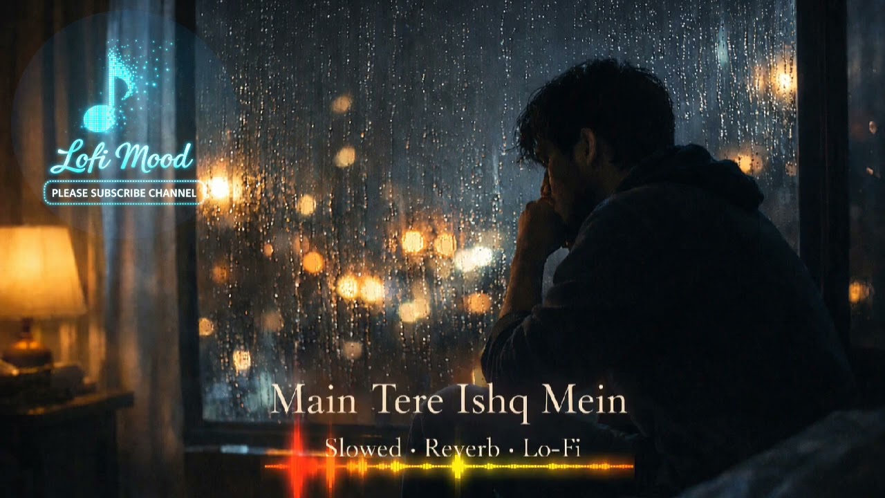 Main Tere Ishq Mein 💔 | Slowed Reverb Lo-Fi | Night Sad Vibes