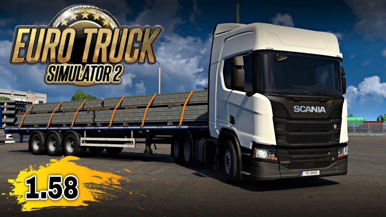 Será Que a Atualização 1.58 Melhorou Mesmo? Teste Completo no ETS2 🤔🚛! DIA 21