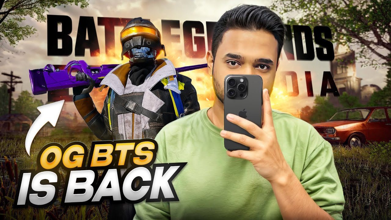 🔴BGMI LIVE l OG BTS ID IS BACK! 🤩