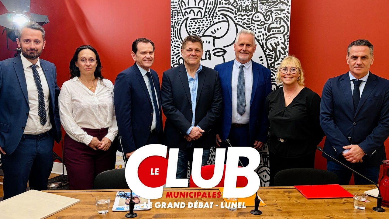 LE CLUB Grand débat des municipales de Lunel
