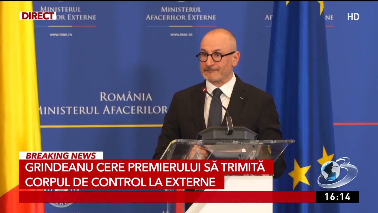 Grindeanu cere premierului să trimită corpul de control la Externe