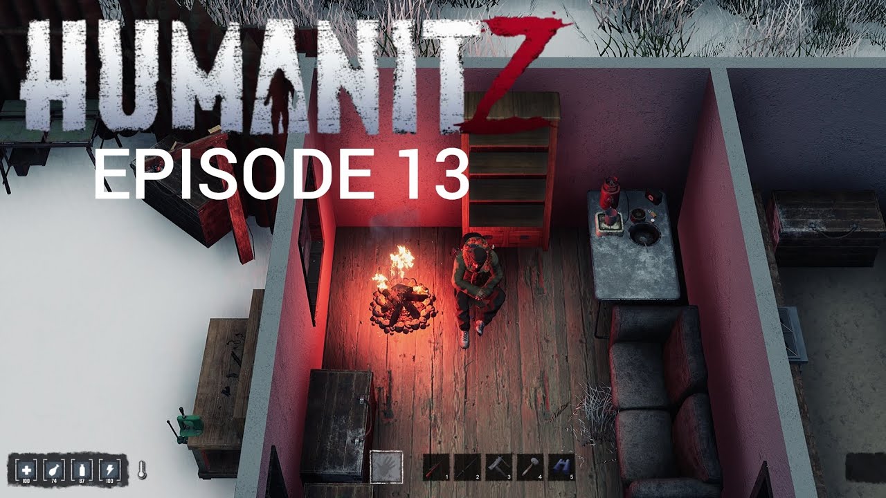 HumanitZ gameplay ( episode 13 ) Discovered a place that has a lot of Metal scrap.