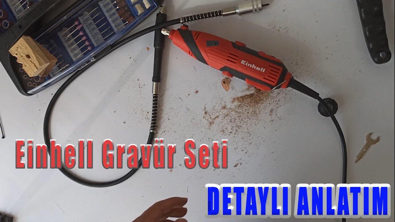 Einhell TC MG 135 E Gravür seti KUTU AÇILIMI - TÜM ÖZELLİKLERİ ve KULLANIMI