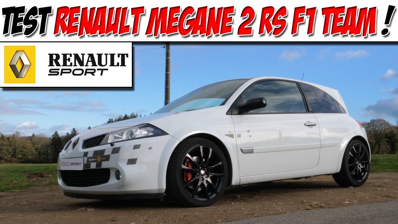 #CarVlog 52 : TEST RENAULT MEGANE 2 RS F1 TEAM R26 / 230ch dans un châssis de fou !