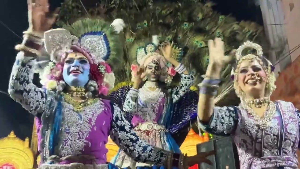 Dakshin puri L Block Jagran Radha krishan Beautiful Dance 