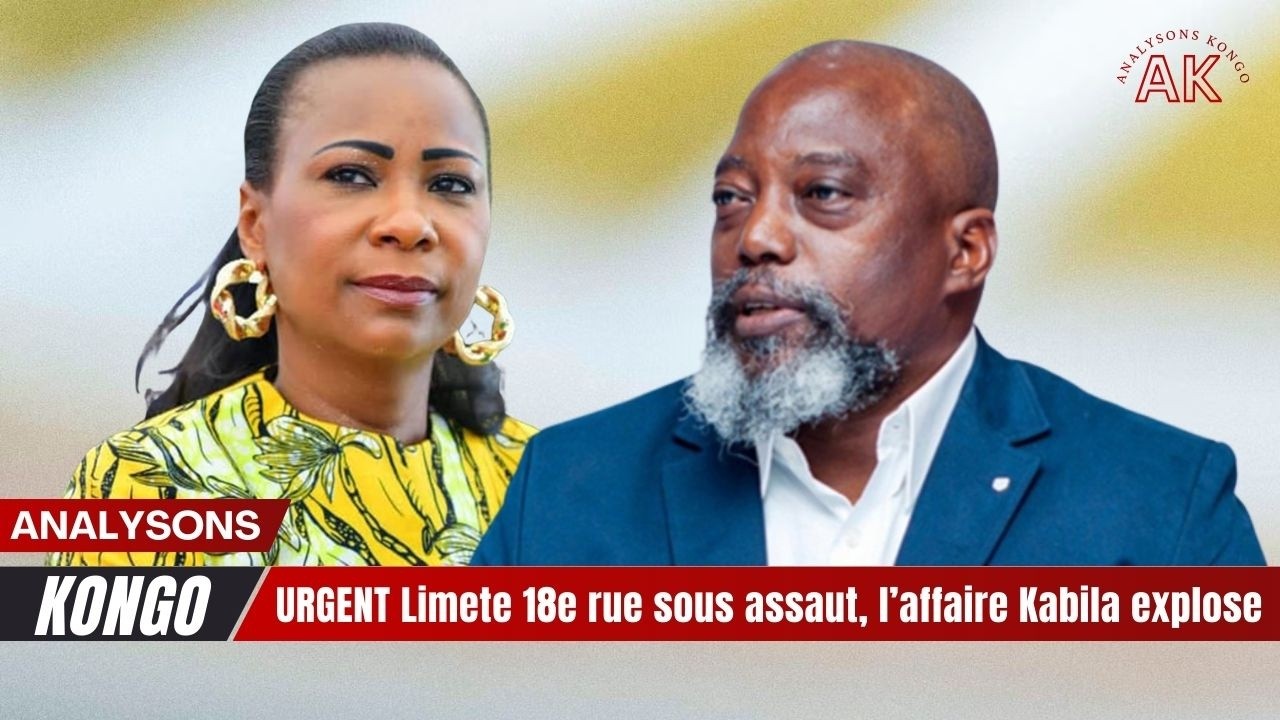 🔥 URGENT Limete 18e rue sous assaut, l’affaire Kabila explose 🔥⚠️