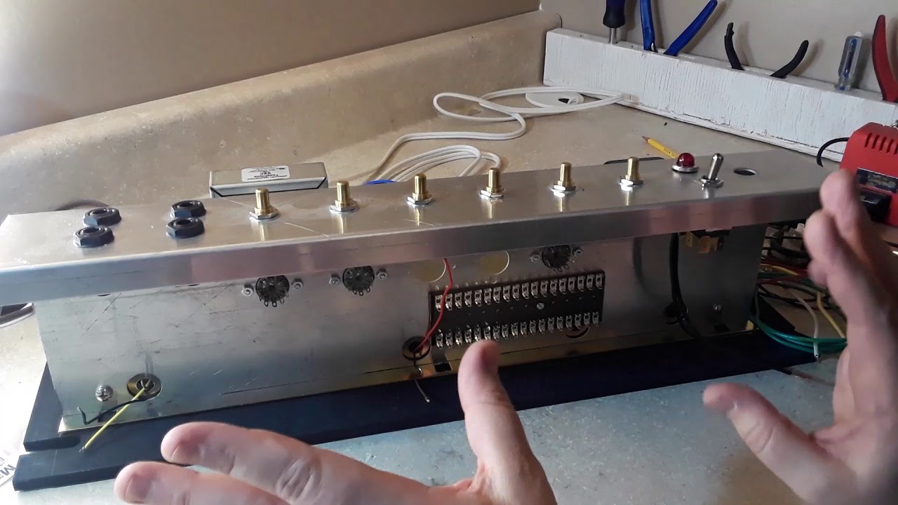 Vox JMI Era AC15 Build: Part 1 - Chassis Completion